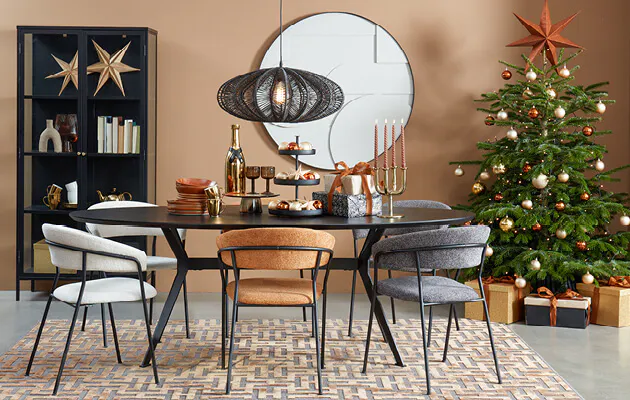 Woontrend kerst 2022: Earthy Tones