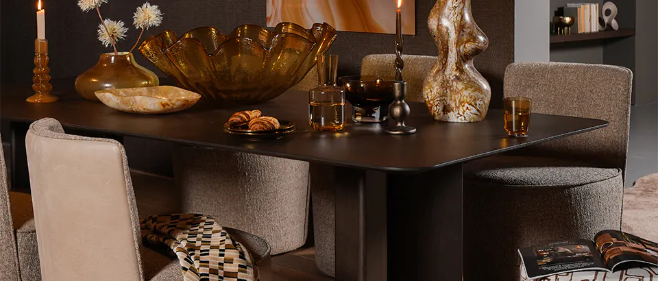 Hotel-Chique eettafels