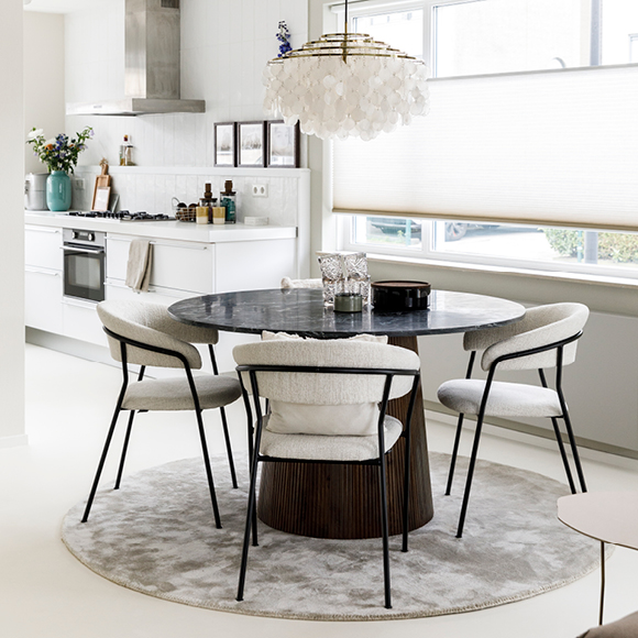 Kleine eetkamer inrichten 