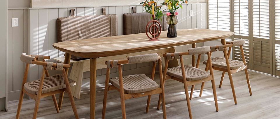 Deens ovale eettafels