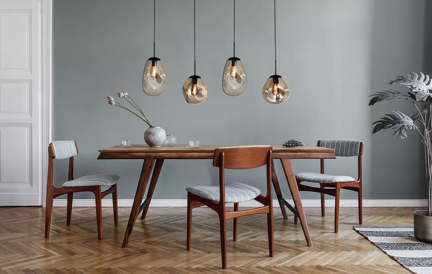 Verlichting boven de eettafel