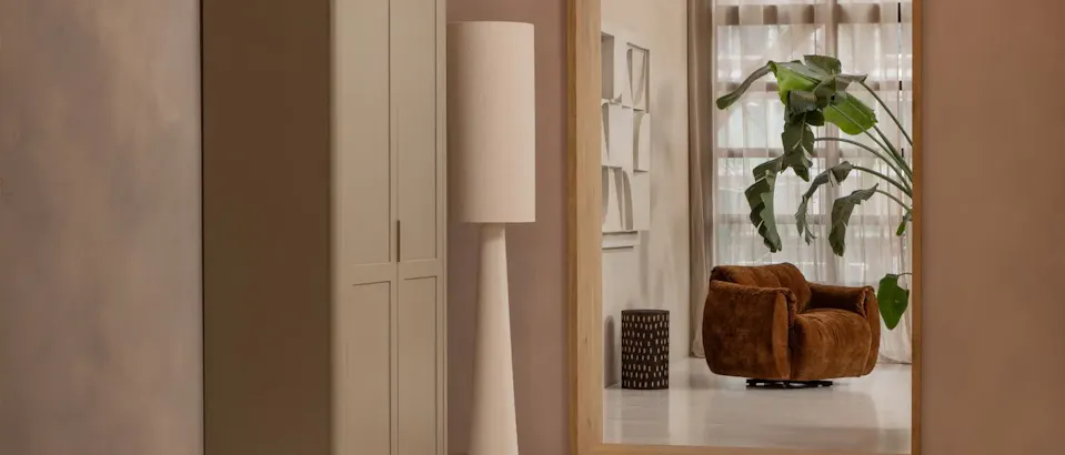 beige vloerlampen bij Eijerkamp
