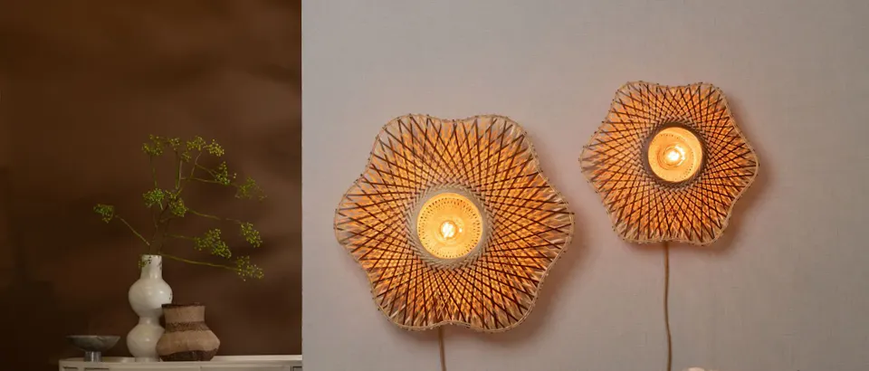 bamboe wandlampen bij eijerkamp