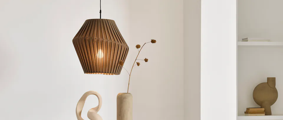 Taupe hanglampen bij Eijerkamp