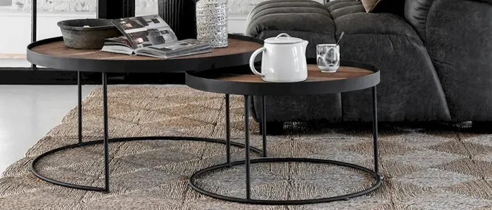 industriële salontafels bij Eijerkamp