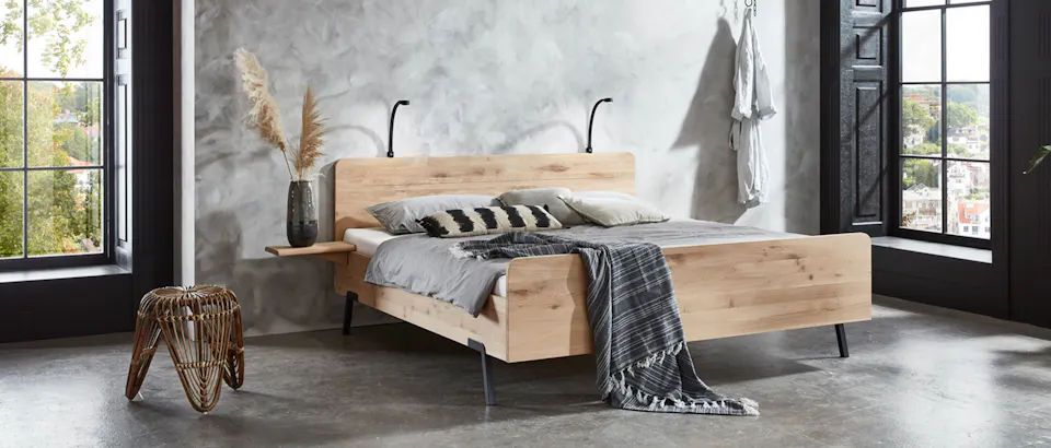 Lotus ledikant houten bed