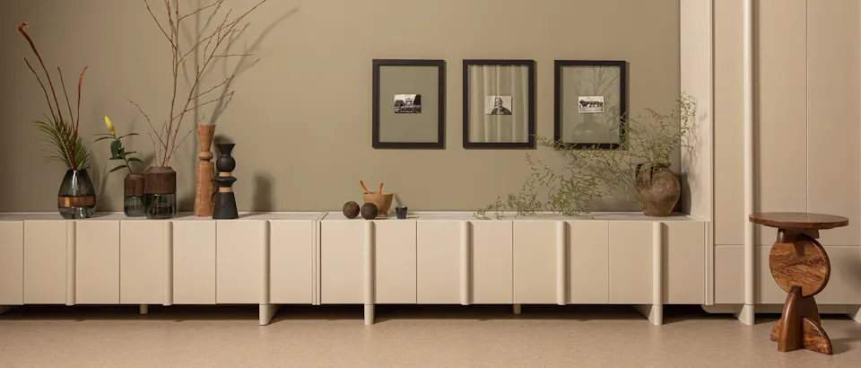 Beige dressoir