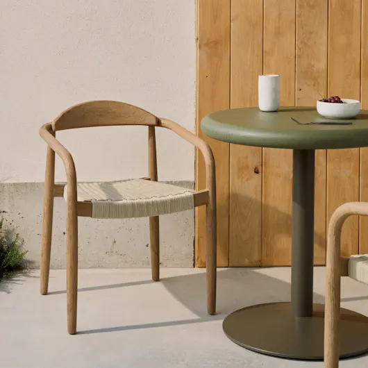 Tuinstoelen van Kave Home bij Eijerkamp
