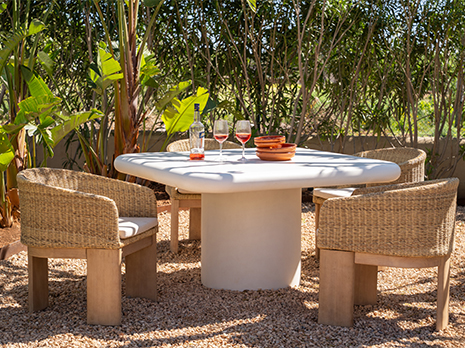 Mediterrane Ibiza tuin