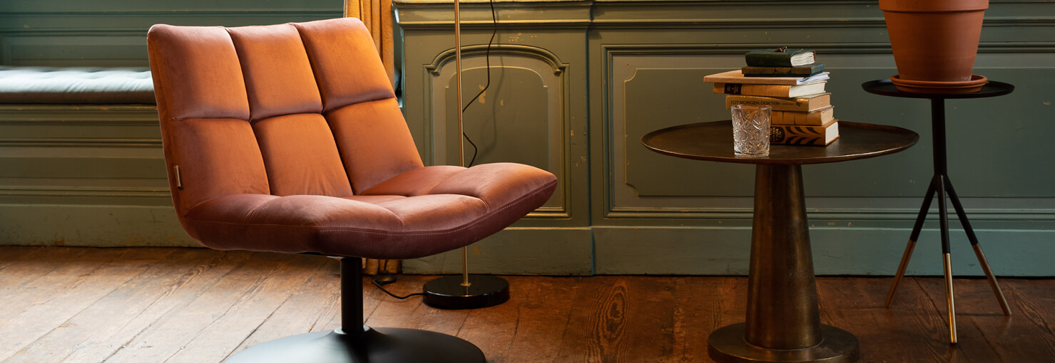 velvet fauteuils
